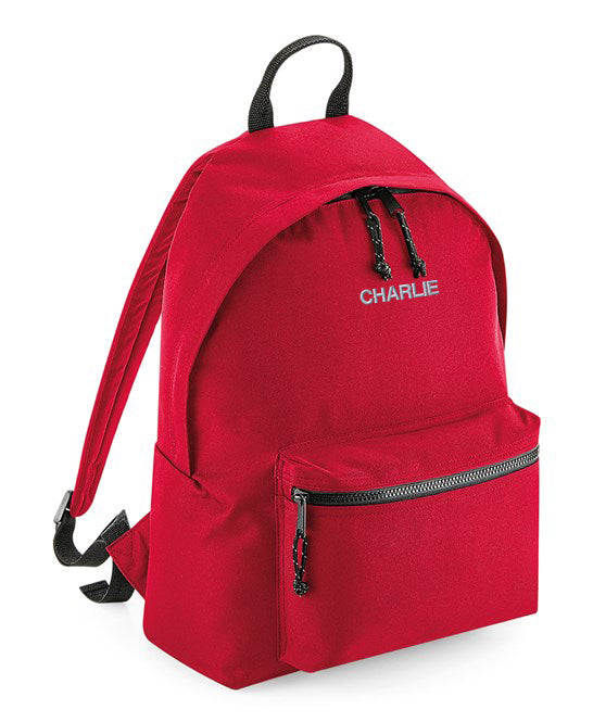 Recycled Backpack Personalised