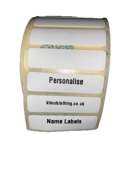 Iron-on Name Labels